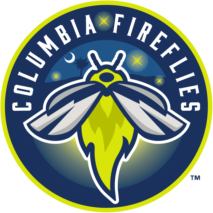 Columbia Fireflies iron ons